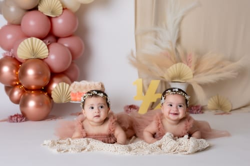 Customer photo review of Crystal Flower Crown