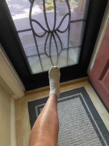 Customer photo review of Midweight Socks