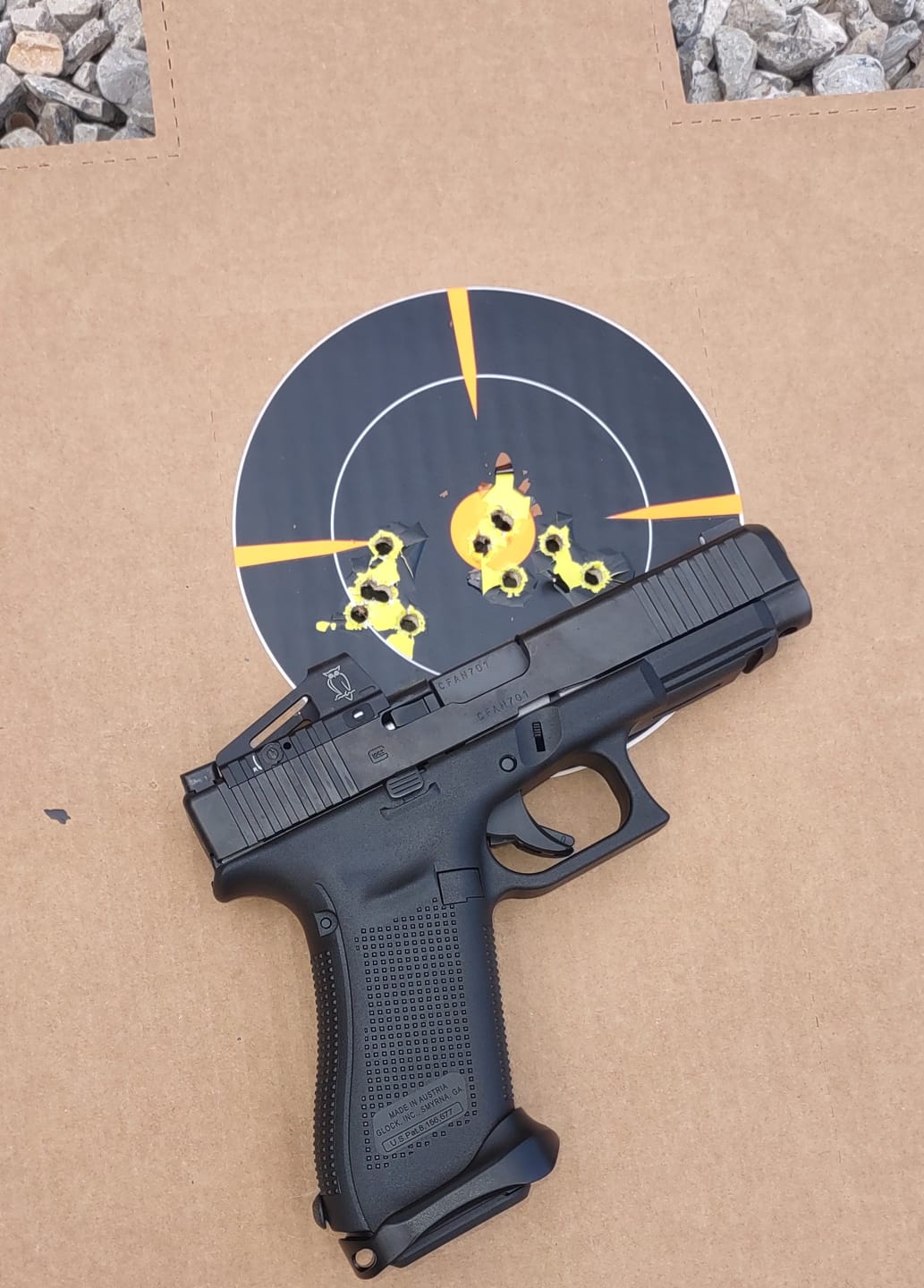 Customer photo review of NV OS 1x23 for Glock MOS