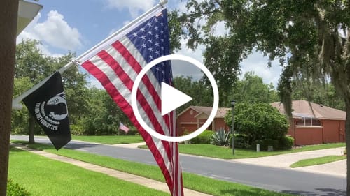 Customer video review of Heavy Duty American Flag - Outdoor Nylon - Made In USA