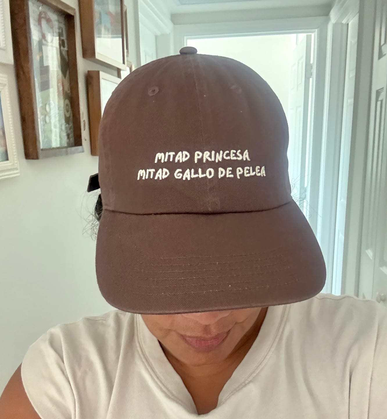 Customer photo review of Gorra Princesa/Gallo de Pelea - PRE ORDER