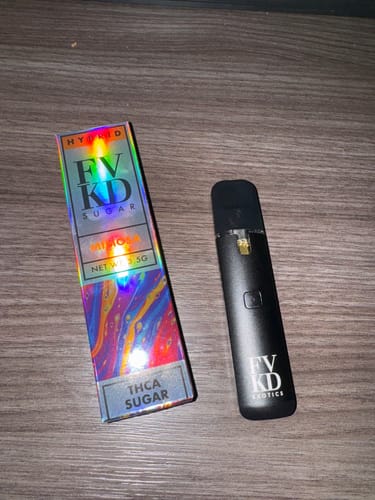 Customer photo review of FVKD THCA SUGAR DISPOSABLE | 3.5g.*