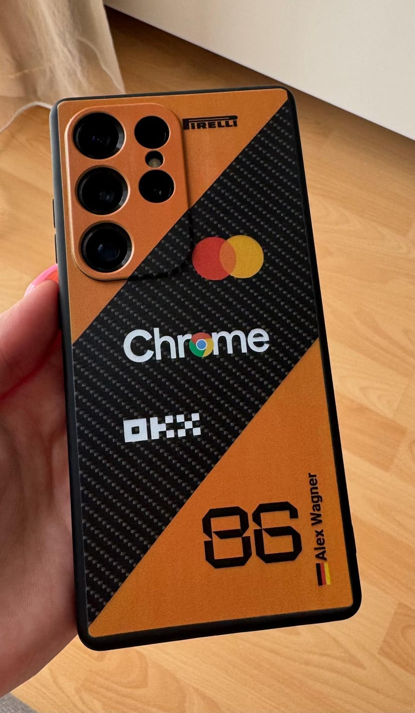 Customer photo review of McL F1 2025 MCL39 Livery - Individuelle Handyhülle für Samsung
