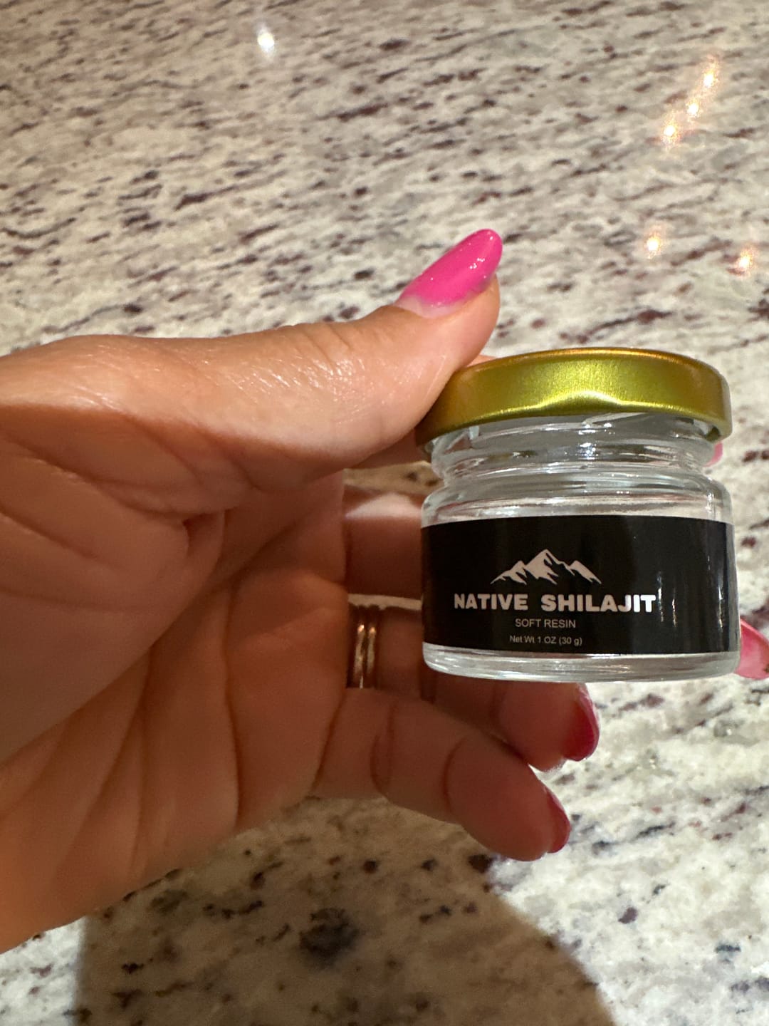 Customer photo review of Native Shilajit