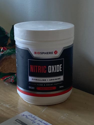 Customer photo review of Nitric Oxide