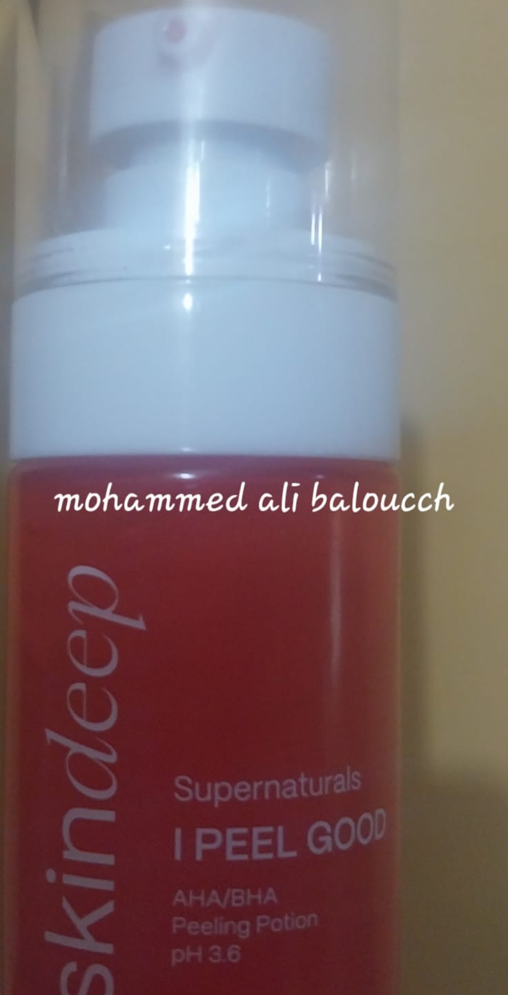 Customer photo review of I PEEL GOOD - AHA/BHA Peeling Potion