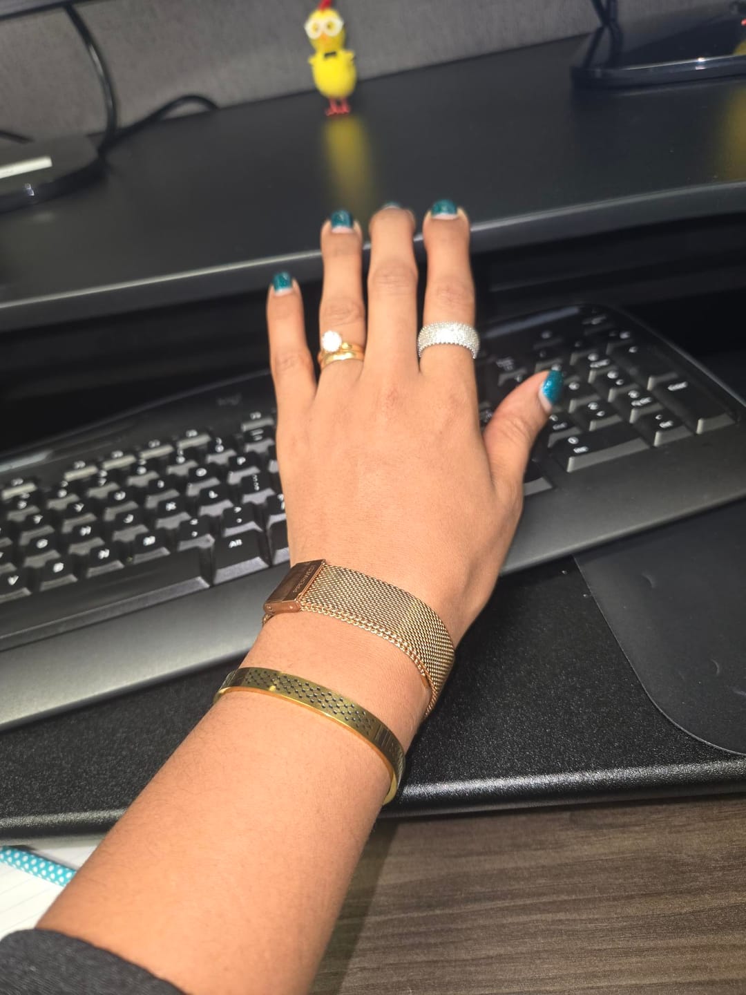 Customer photo review of Keffiyeh Cuff