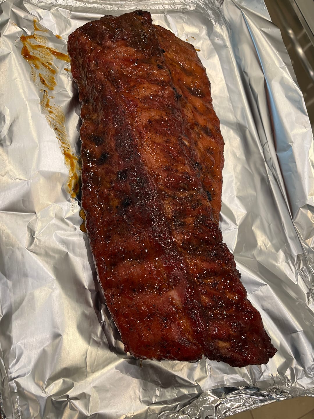 Customer photo review of Apple Habanero BBQ Glaze