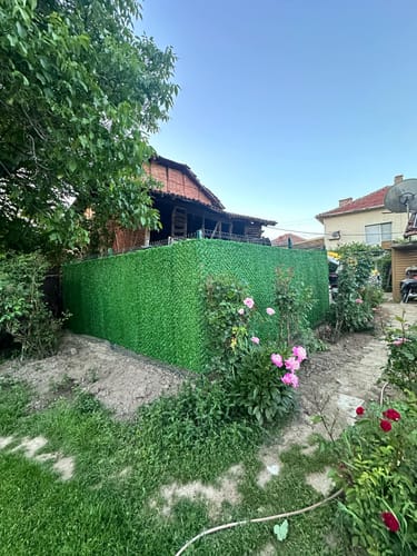 Customer photo review of Декоративна мрежа "Жив плет"