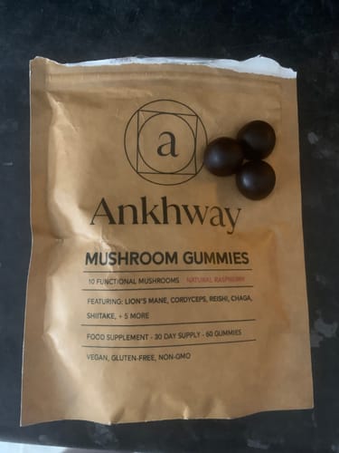 Customer photo review of Mushroom Gummies