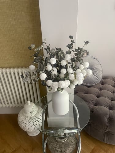 Customer photo review of Arlo Vase - Matt White