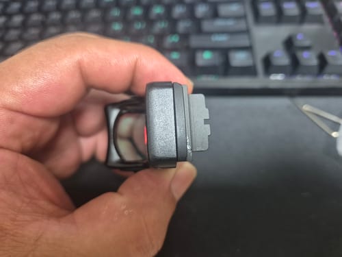 Customer photo review of VEWAR Pistol Red Dot Sight Mount Base For Marui TM GLOCK