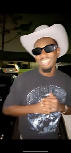 Customer photo review of Silver Clean Style Watch with Thick Leather Band