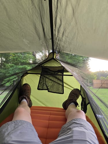 Customer photo review of Haven Stand by YOBOGear