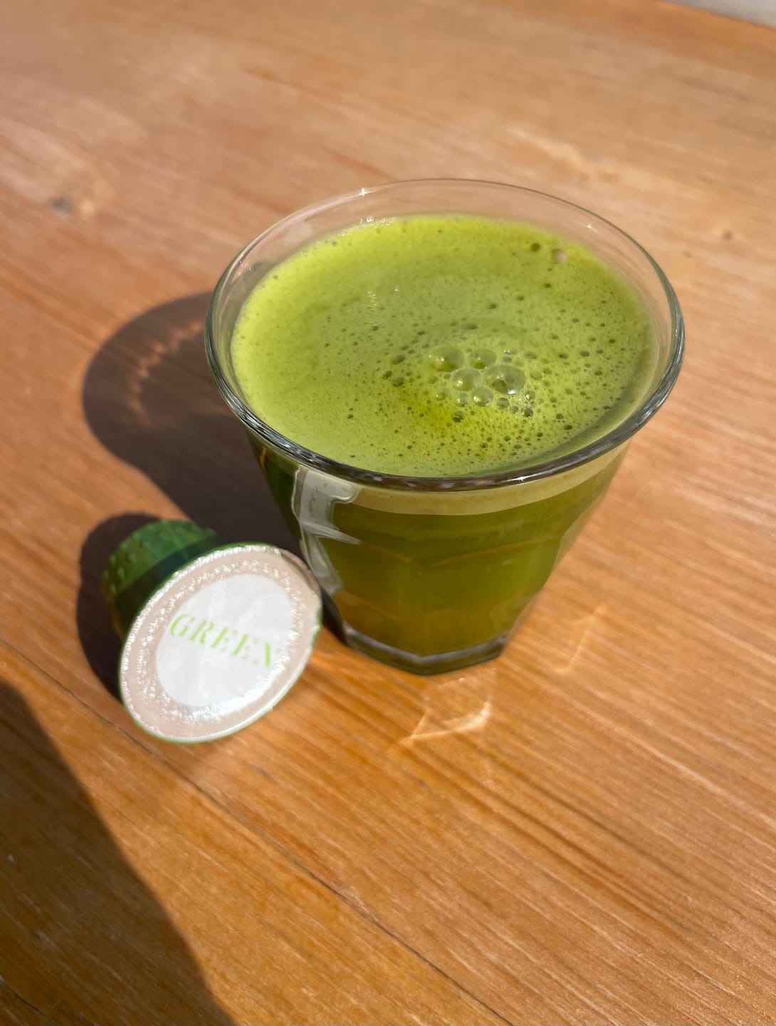 Customer photo review of CAPSULES DE MATCHA