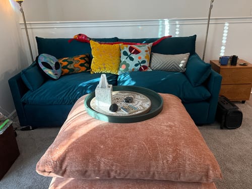 Customer photo review of Bouldin 86" Sofa