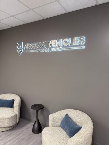 Customer photo review of CUSTOM MOCKUP SIGN FOR Josh Williams