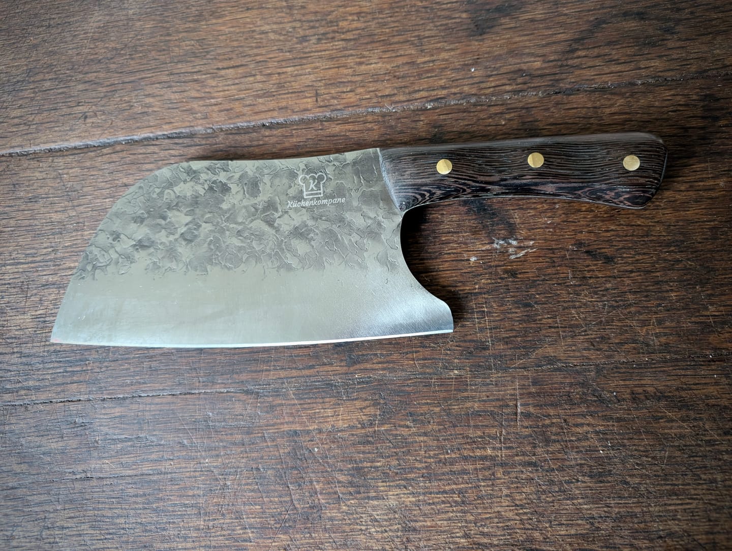Customer photo review of Rustikales Hackmesser