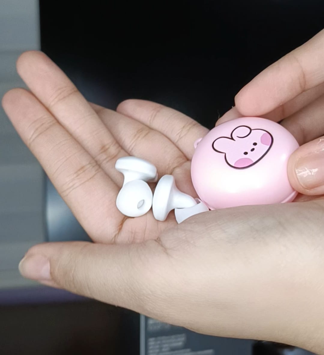 Customer photo review of BT21 MININI EARPLUG