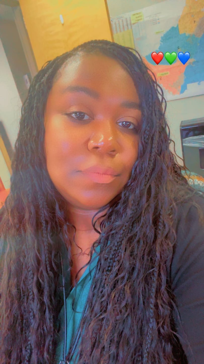 Customer photo review of Double Drawn Burmese Wet and Wavy Human Braiding Hair