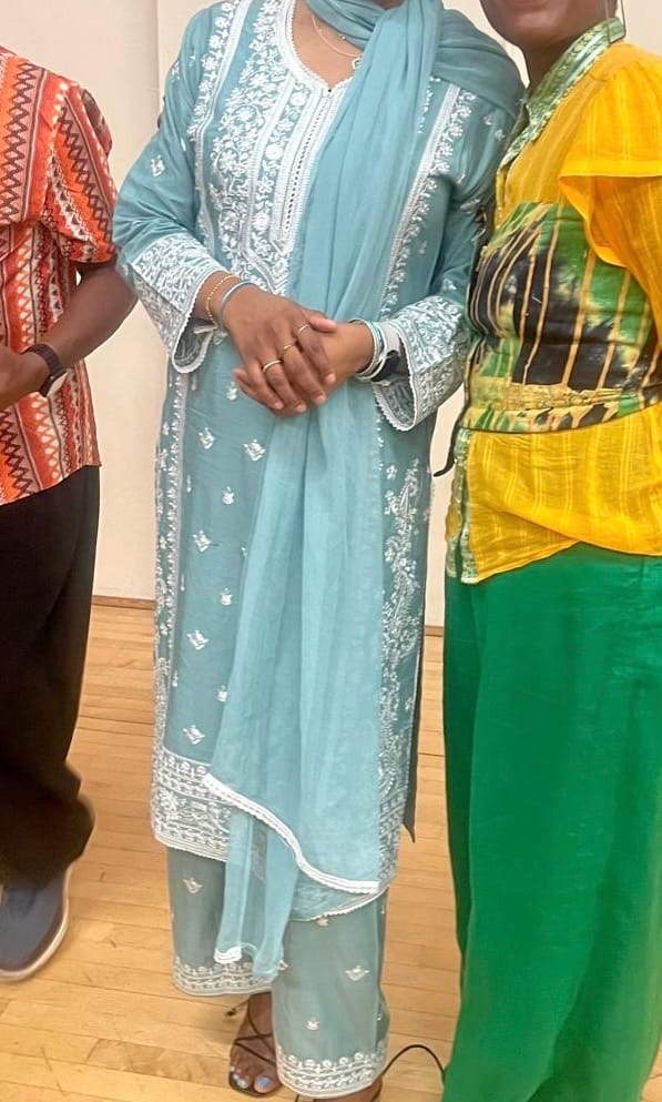 Customer photo review of BPH-10 - Readymade viscose/linen Baba Posh Suit 2024