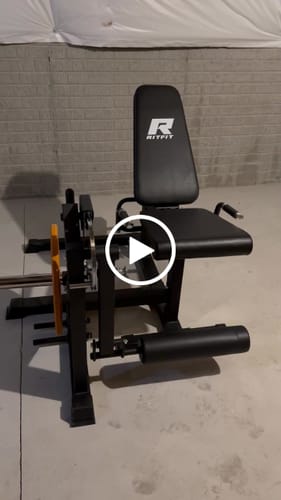 Customer video review of RitFit PLC01 Leg Extension Curl Machine