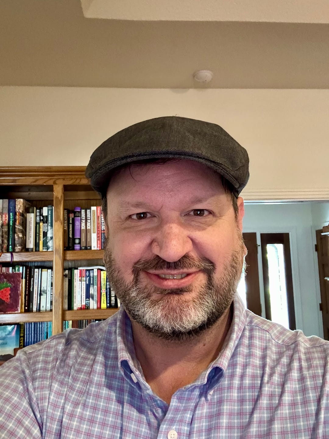 Customer photo review of Donegal Touring Cap Linen