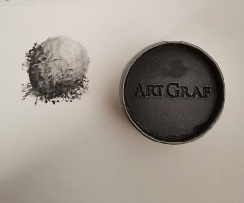 Customer photo review of Viarco ArtGraf - Pastilla Grafito Acuarelable
