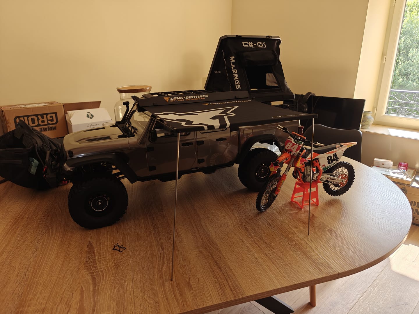 Customer photo review of 1/7 Scale 4WD Brushless RC Crawler JK07Pro