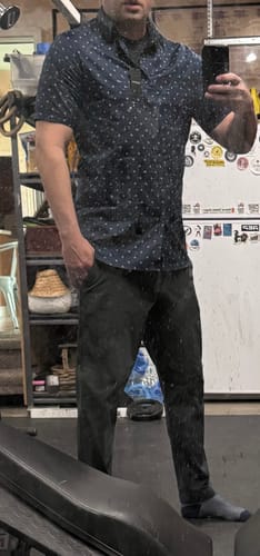 Greg C. review of Pure Cotton - Short Sleeve - Navy Vine image 1 out of 1