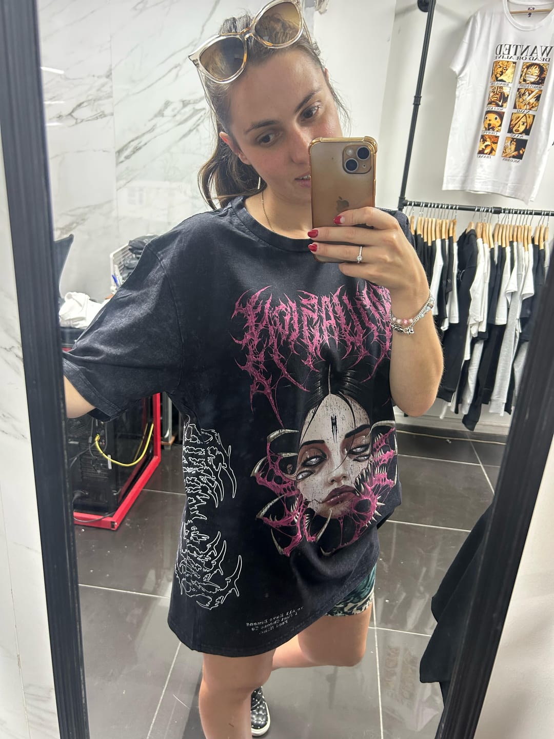 Customer photo review of POLERA DEMON GIRL (Kuchisake-onna)