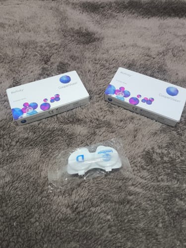 Customer photo review of Lentes de Contato Biofinity