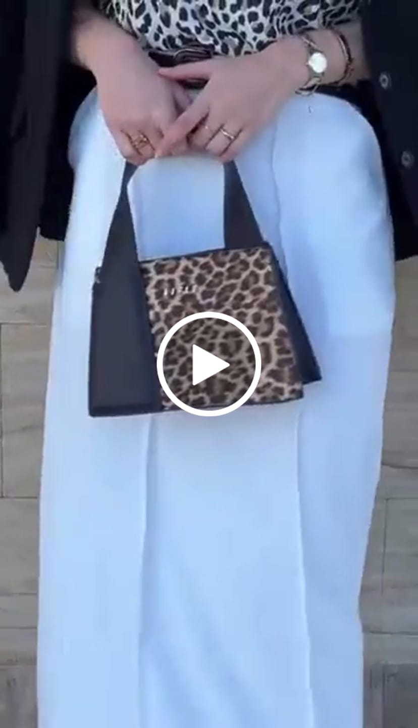 Customer video review of H-type skirt
