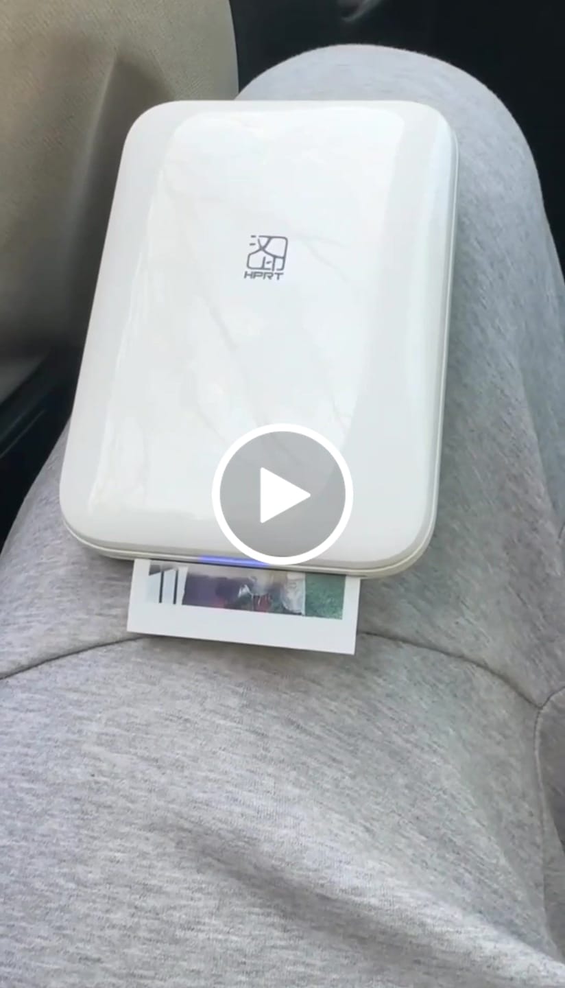 Customer video review of Tragbarer Farbfotodrucker