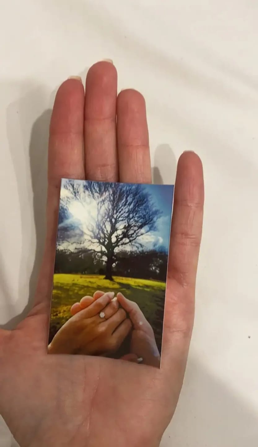 Customer photo review of Tragbarer Farbfotodrucker
