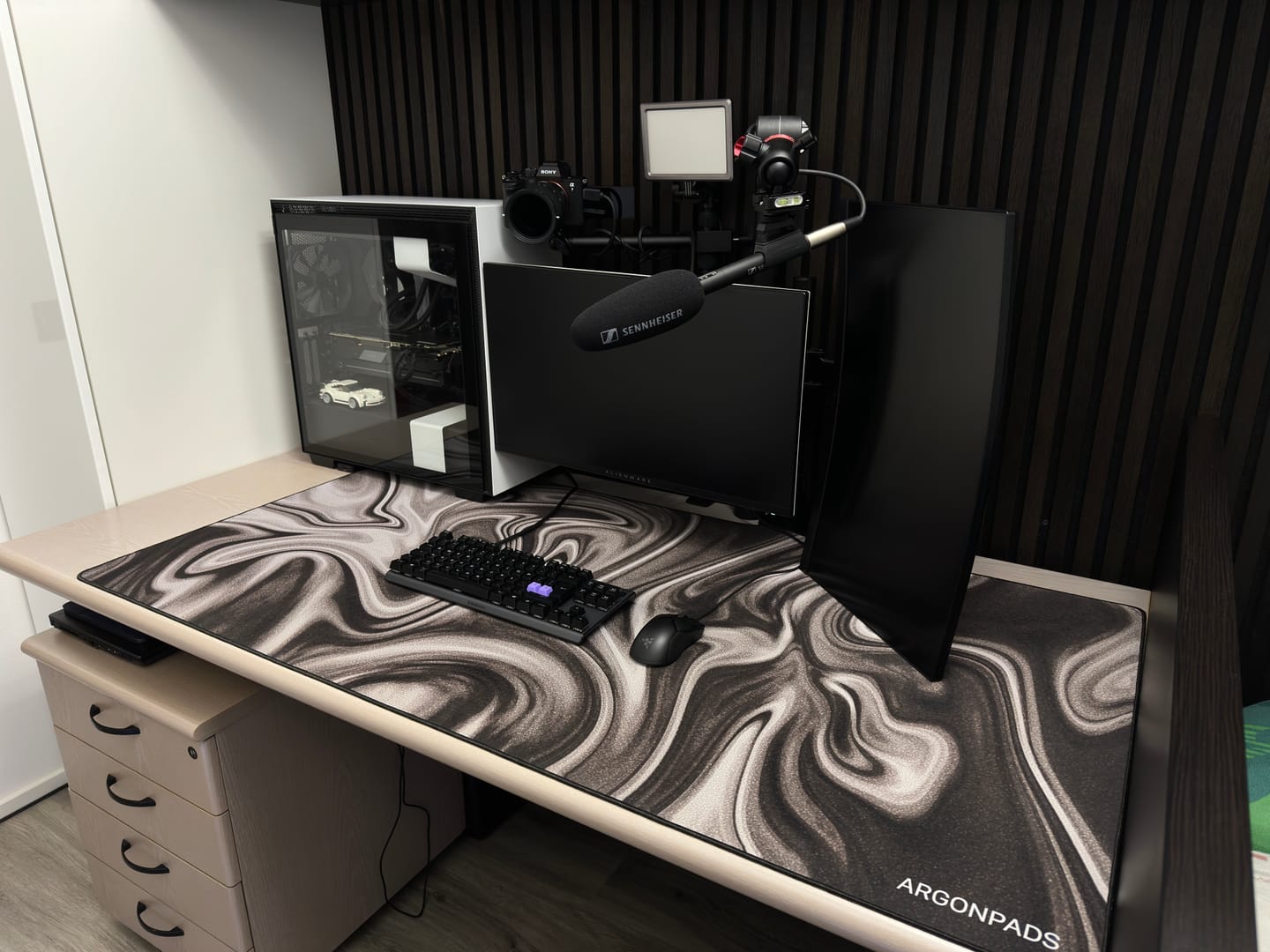 Customer photo review of Customizable Gaming Mousepad