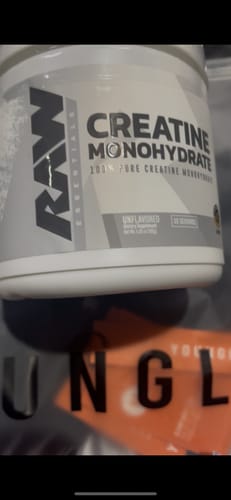 Customer photo review of CREATINE RAW
