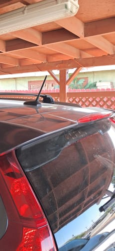 Customer photo review of Fit 2012-2016 Honda CRV CR-V Out-Channel Rear Roof Spoiler Wing Painted Color