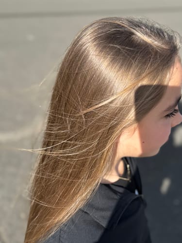 Customer photo review of Kids Hair Growth Oil