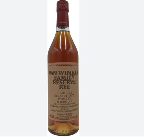 Customer photo review of Van Winkle Family Reserve Rye 13 Years Old (750ml)