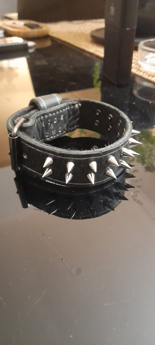 Customer photo review of Leather offcuts
