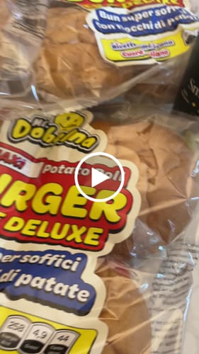 Customer video review of SMASH BOX con Rub per smash burger e Classic Potato Rolls