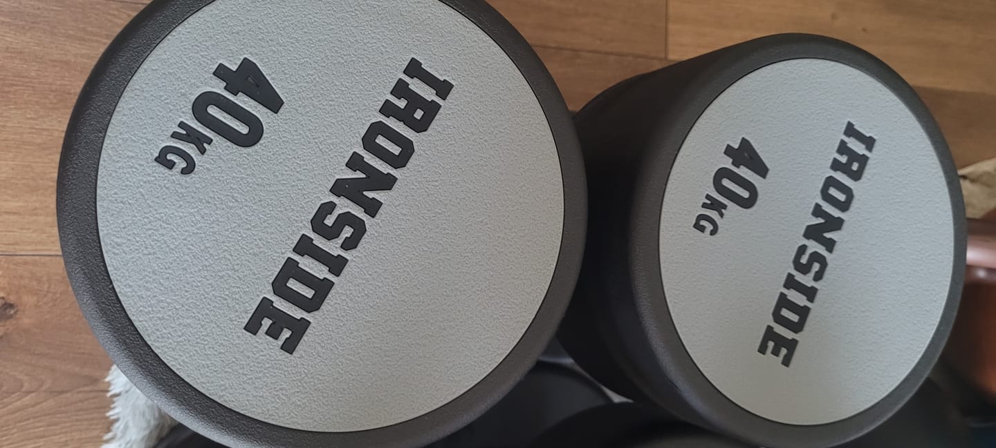 Customer photo review of Mancuerna Circular Premium 2.5 a 40 kg IRONSIDE (unidad)