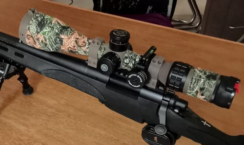 Customer photo review of Ruban adhésif camouflage pour arme