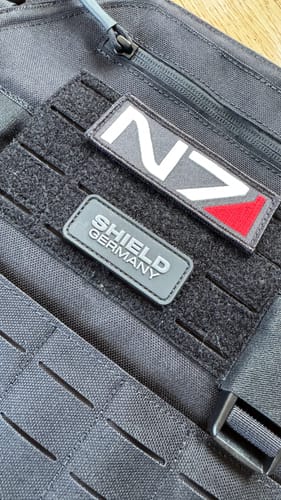 Customer photo review of Plattenträger BRAVO schwarz bis SK4 / NIJ IV