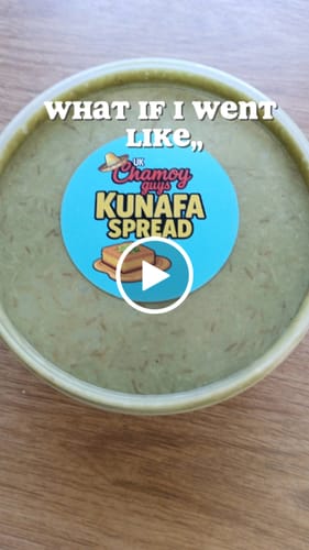 Customer video review of Pistachio Kunafa Spread