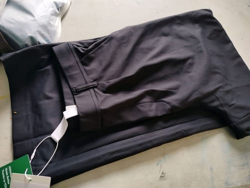Yüksek Bel Düz Paça İş Pantolonu için fotoğraflı müşteri yorumu