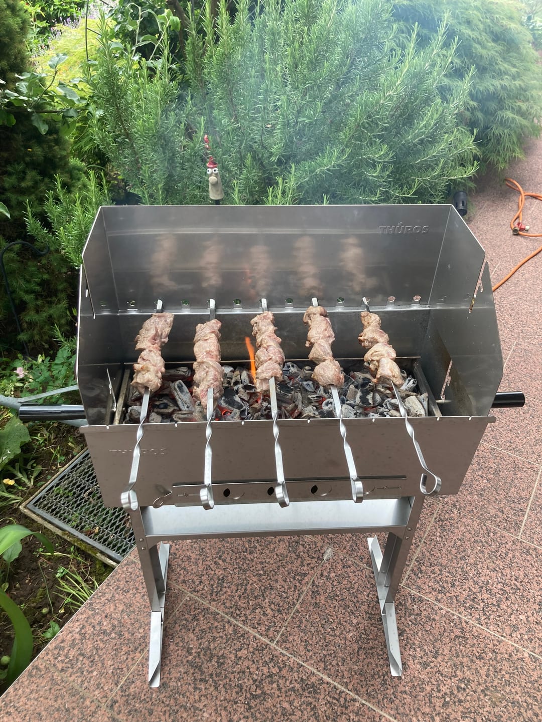 Customer photo review of Lamm-Schaschlik-Original – zart mariniert aus der Lammkeule | mySchaschlik