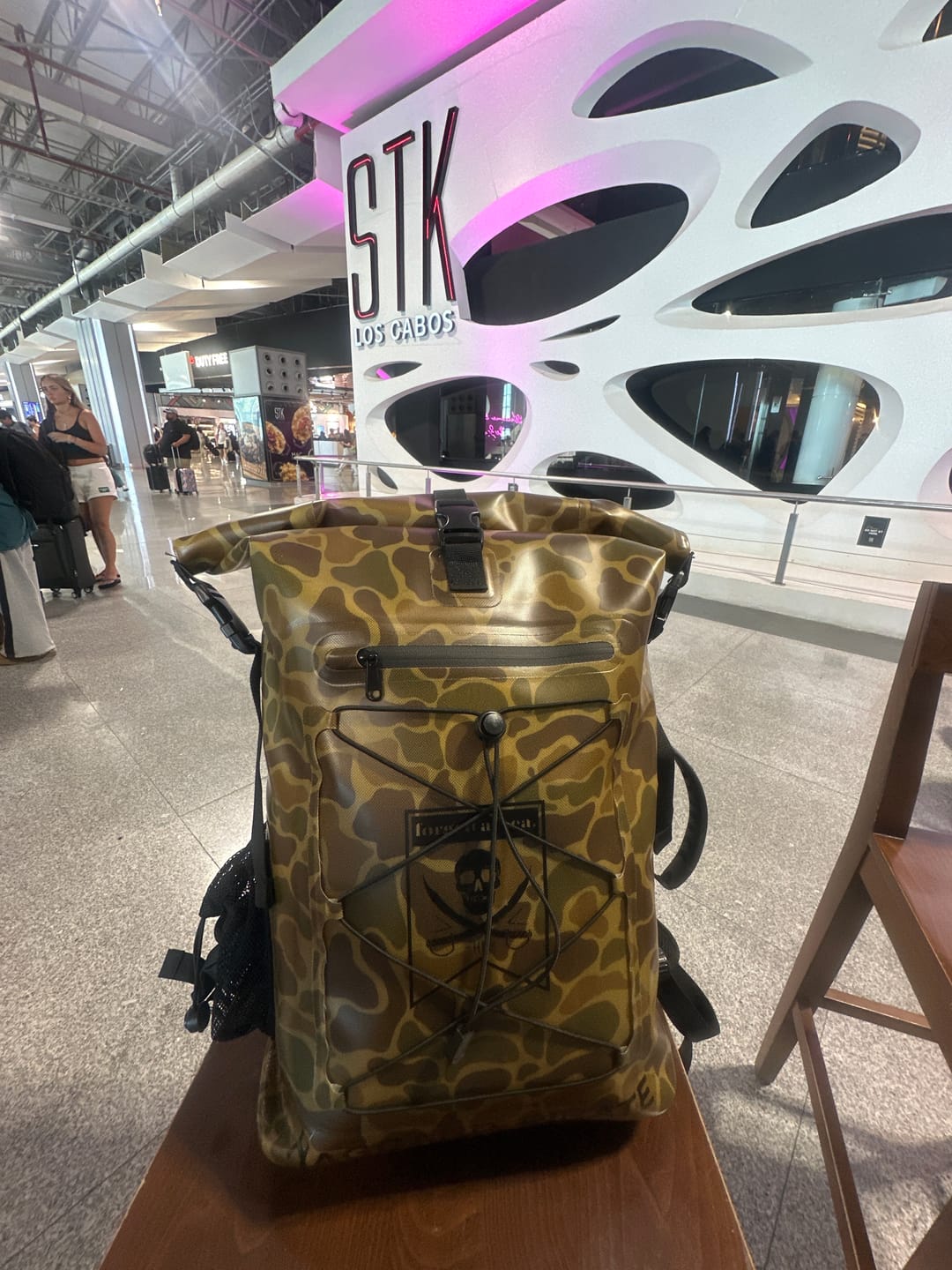 Customer photo review of Voyager 28L Wet/Dry Bag