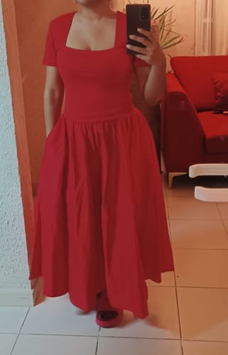 Customer photo review of Vestido - 722929 - ROJ